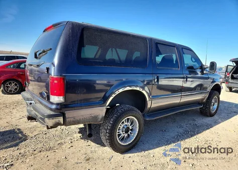 2001 Ford Excursion Xlt from USA, damaged, VIN 1FMNU41S11EC66452